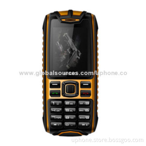 Dust-proof, Shock-proof Outdoor Mobile Phone, Cellular, 1,500mAh Li-ion Battery